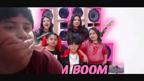 boom boom canción de las hermanitas de Yolo aventuras reacción y detrás de cámaras|Maxmey