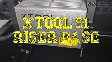 536 - Install XTOOL S1 Riser Base | #xtool #xtools1 #riserbase #lasercuttingmachine @xToollaser