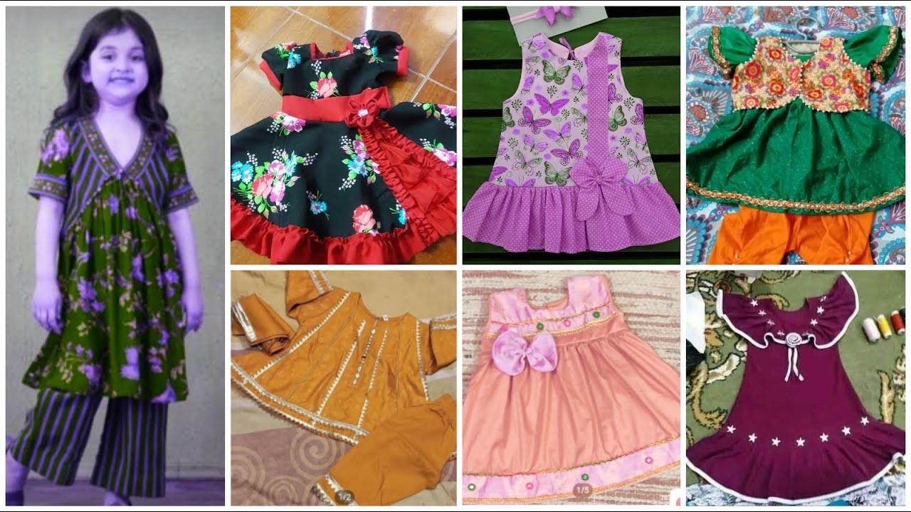 Baby Girl summer dress design/ handmade simple and beautiful sleeveless