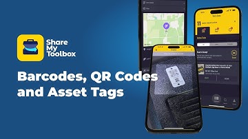 Barcode and QR Code Solutions for Small Tool Tracking | ShareMyToolbox Asset Tag Demo