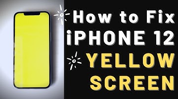 How to fix iPhone 12 yellow screen issue | iPhone 12/Mini/Pro/Pro Max Yellow Tint Quick Fix
