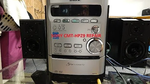 SONY CMT-HPZ9 REPAIR CLEANED