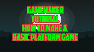 Game Maker Studio: Basic Platform Game Design Tutorial