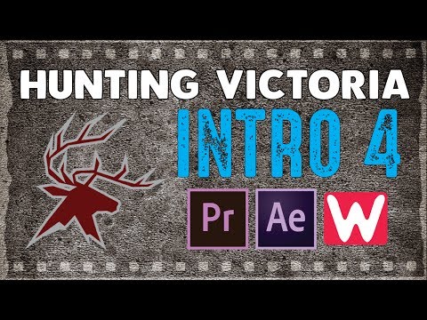 Long Intro with Text and Falling Bullet Shells made for Hunting Victoria