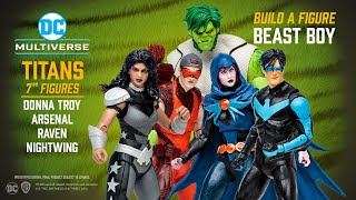 NEW Titans™ DC Multiverse Titans Build-a-Figure 7" Scale Figures | Action Figure Showcase