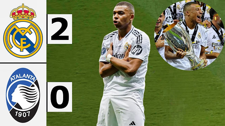 Real Madrid vs Atalanta 2-0 | HIGHLIGHTS Super Cup 2024