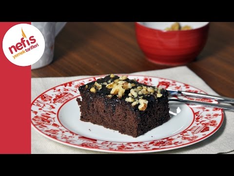 Brownie Tadında Islak Kek | Çiğ Yumurtasız Islak Kek