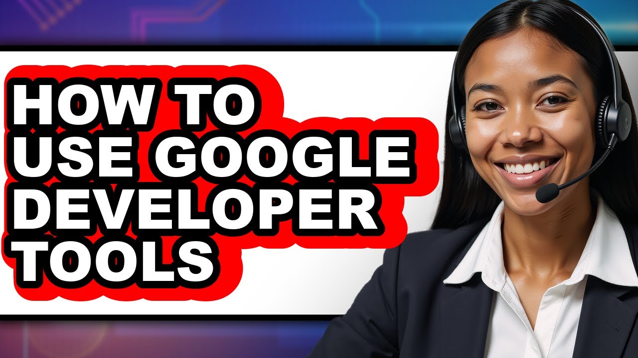 How to Use Google Developer Tools (only Way) - YouTube