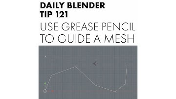 Daily Blender Tip 121 - Gstretch (LoopTools) function in 2.79 and 2.8