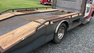 1969 Chevy C50 ramp truck build