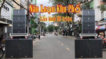 Mang Ra Đường Test "BỘ ARRAY TKT SOUND 115 TRIỆU" - Nhạc Việt Media| 0902.687898 |Professional sound