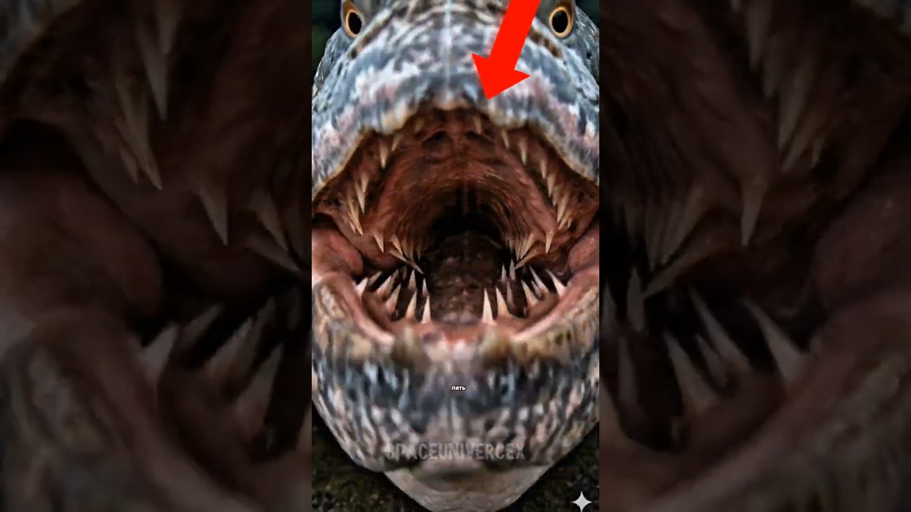 Загляни им в рот… если не боишься 😱 Самые СТРАШНЫЕ пасти животных 