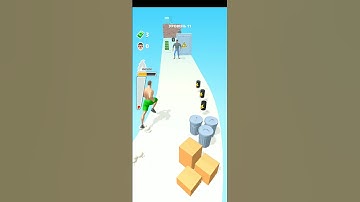 Muscle Rush - Gameplay Walkthrough - #11 Level 11 | iOS , Android Games #Shorts