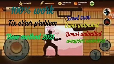 Shadow Fight 2 corrupt data and fix error problem new method 2021