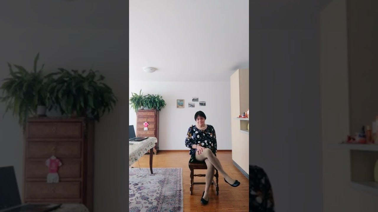 Crossdresser, pantyhose.