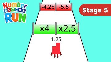 Numberblocks Run｜Stage5｜Studying math