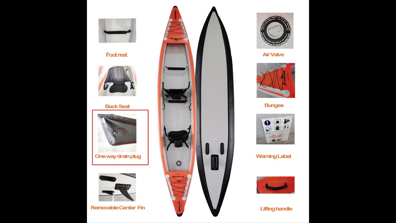 Байдарка высокого давления "СССР". Технология drop stitch MSL. Проверяем остойчивость