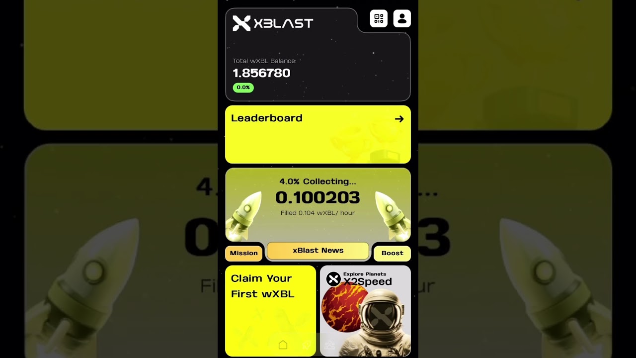 Early access mining XBL token on Blast network.
️️J: 