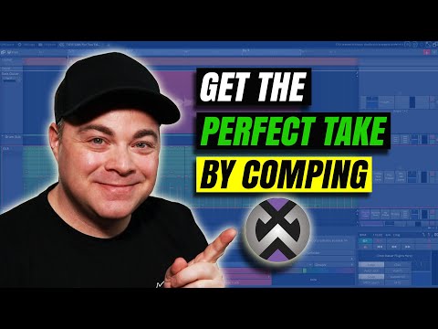 Easy Comping in Tracktion Waveform Free or Pro Tutorial