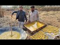 Making Desi Gurr / Jaggery for the first time in Village