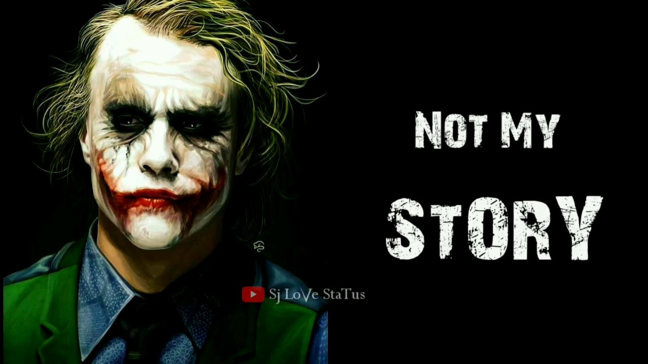 You See My Smile.Not My Pain - Joker Best Whatsapp Status