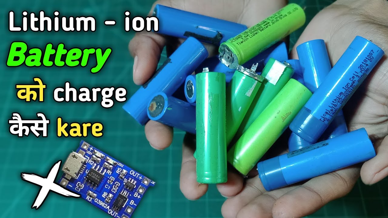 How To Make Lithium Ion Battery Charger With Power Bank 18650 battery