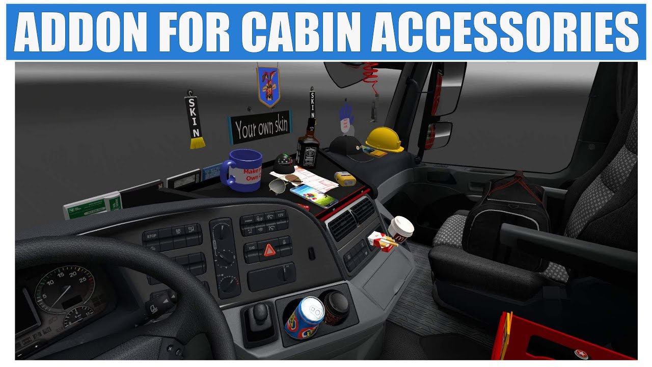 ETS 2 1.43 ] ADDON FOR CABIN - YouTube