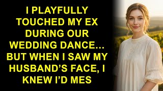 I playfully touched my ex during our wedding dance… but when I saw my husband’s face, I knew I’d mes