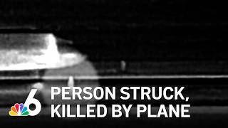 Person struck, killed by Frontier Airlines plane that was taking off