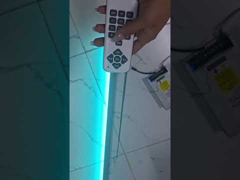 Линейный светодиодный светильник FAN Slim Light для архитектурной подсветки фасада, видео 1