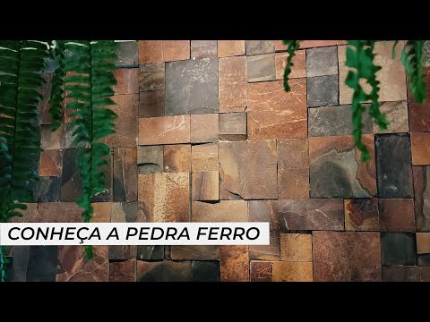 Conheça o revestimento Pedra Ferro