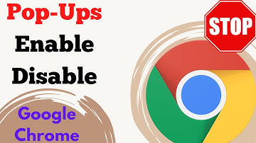 How to Enable or Disable popup in Google Chrome Browser