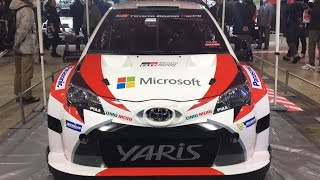 トヨタ 新型 ヴィッツ ヤリス WRC 実車見てきたよ！TOYOTA NEW YARIS WRCTokyo Auto Salon 2017