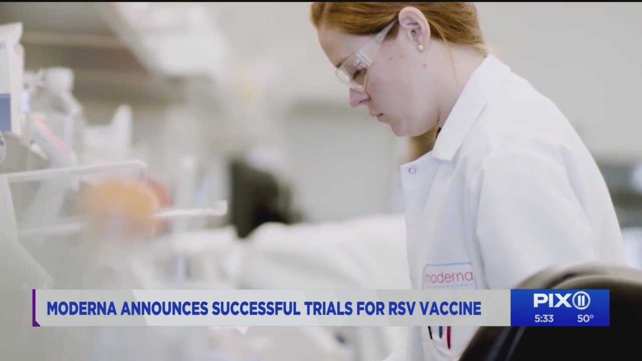 Moderna announces successful trials for RSV vaccine - YouTube