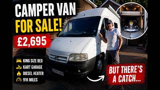 MY 2004 CITROEN RELAY CAMPER IS FOR SALE – BUT THERE'S A CATCH
