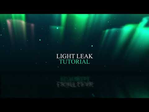 Light leaks tutorial after effects /light backgrond video tutorial