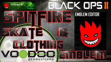 Spitfire Skate / Clothing, Black Ops 2 Emblem Tutorial, Episode 2