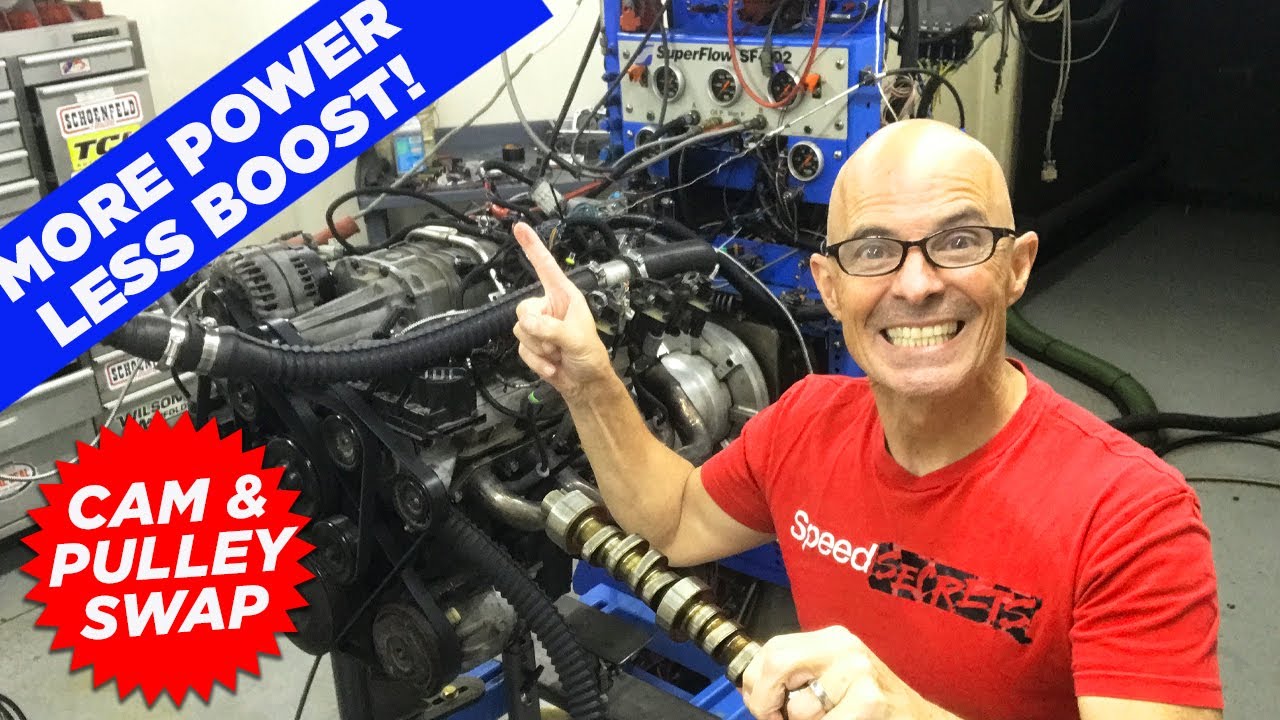 HOW TO ADD MORE POWER WITH LESS BOOST! SUPERCHARGED 3800 L67 V6 CAM