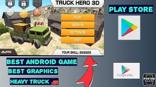 Best truck simulator game in android !! truck hero 3D !! 🚛 #truckgames #trucksimulaterurope screenshot 2