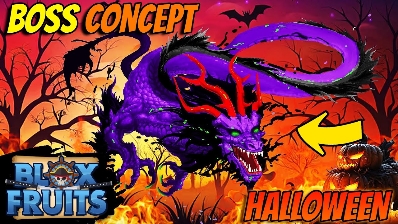 Blox Fruits Update 25 Halloween Boss Events FAN Idea Concept blox-fruits-update-25-halloween-boss-events-fan-idea-concept