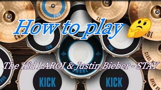 【How to play the drums】The Kid LAROI & Justin Bieber - STAY #JustinBieber #TheKidLAROI #STAY