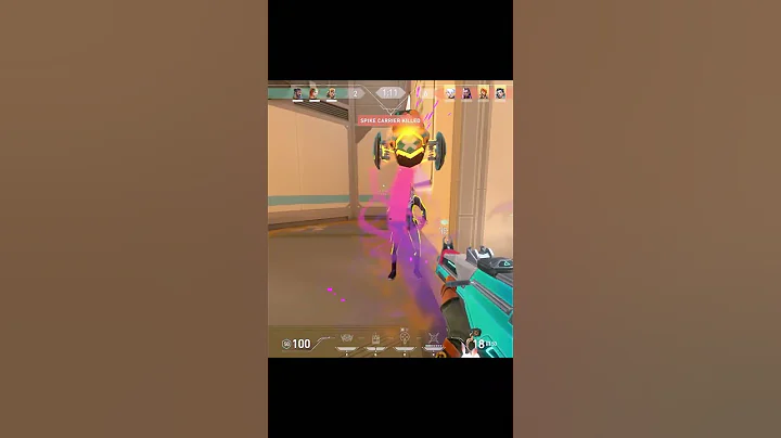 Raze 1V5 ACE  with single mag #shorts #raze #clutch  #valorant #valorantclips #raze #ace  #1v5