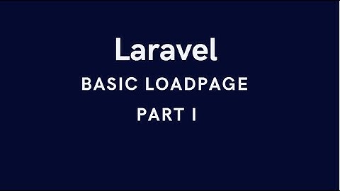 "Introduction to Laravel: Building Your First Web Application"
