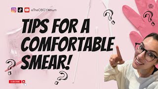 How to make smear tests more comfortable; tips for your pap smear. #cervicalscreening