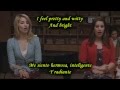 Glee - I feel Pretty - Unpretty / Sub spanish with lyrics