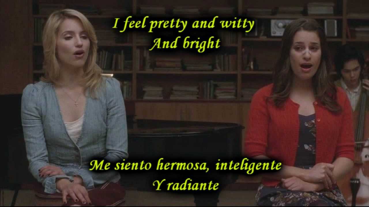 ¡¡Feliz Navidad!!Glee - I feel Pretty / UnprettySubtitulado en español e in...