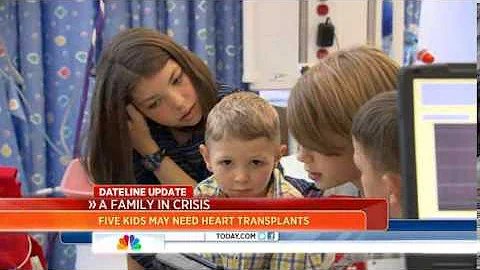 Heart troubles haunt all 5 kids in Oregon family