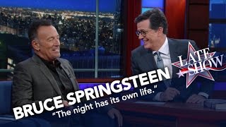 Bruce Springsteen: "I'm Here To Take You Out Of Time"