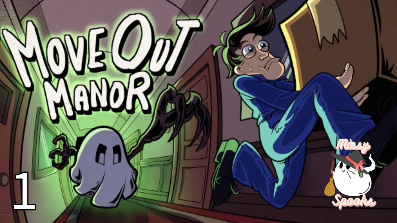 Move Out Manor | Full Game Part 1 | Fast Paced Ghost Sokoban Puzzle Game