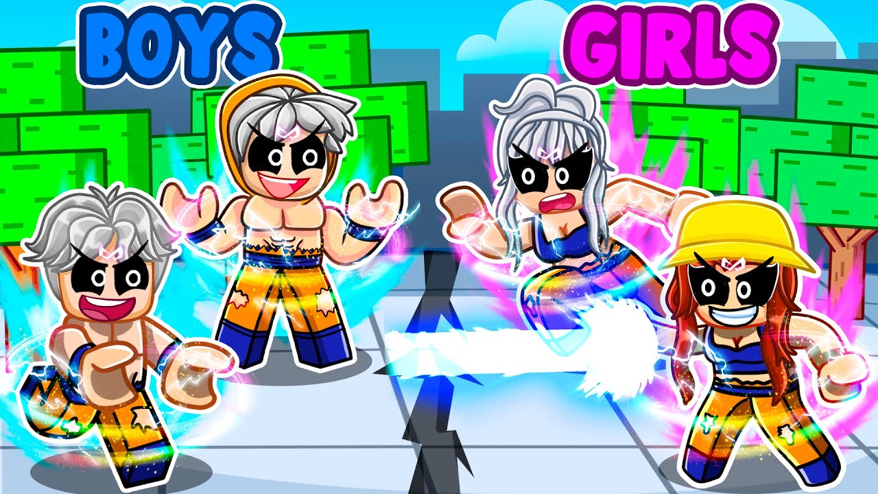 МАЛЬЧИКИ против ДЕВОЧЕК СУПЕР САЙЯН ИНФИНИТИ ГОКУ!